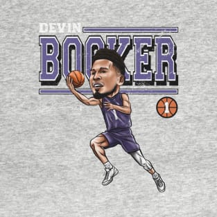 Devin Booker Phoenix Cartoon T-Shirt